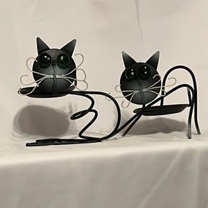 Whimsical CAT Candle holders/Ring holdersSOLD SOLD